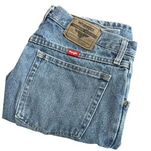 Wrangler Premium Quality Mens Denim Jeans 33x30(32x30) Distressed